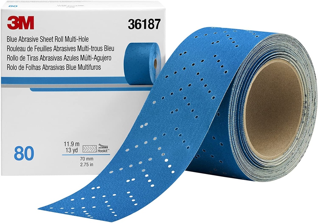 Rollo Stikit Blue 2.75 in x 20 yd Gr 80