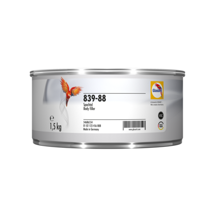 839-88 1,5KG Bodyfiller grey