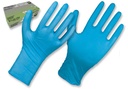 GUANTES NITRILO T-M AZUL